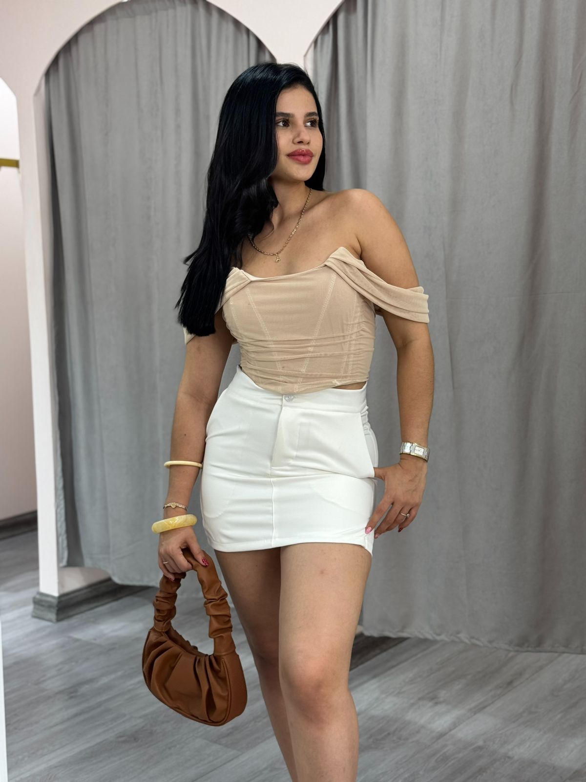 BLUSA AMELIA BEIGE