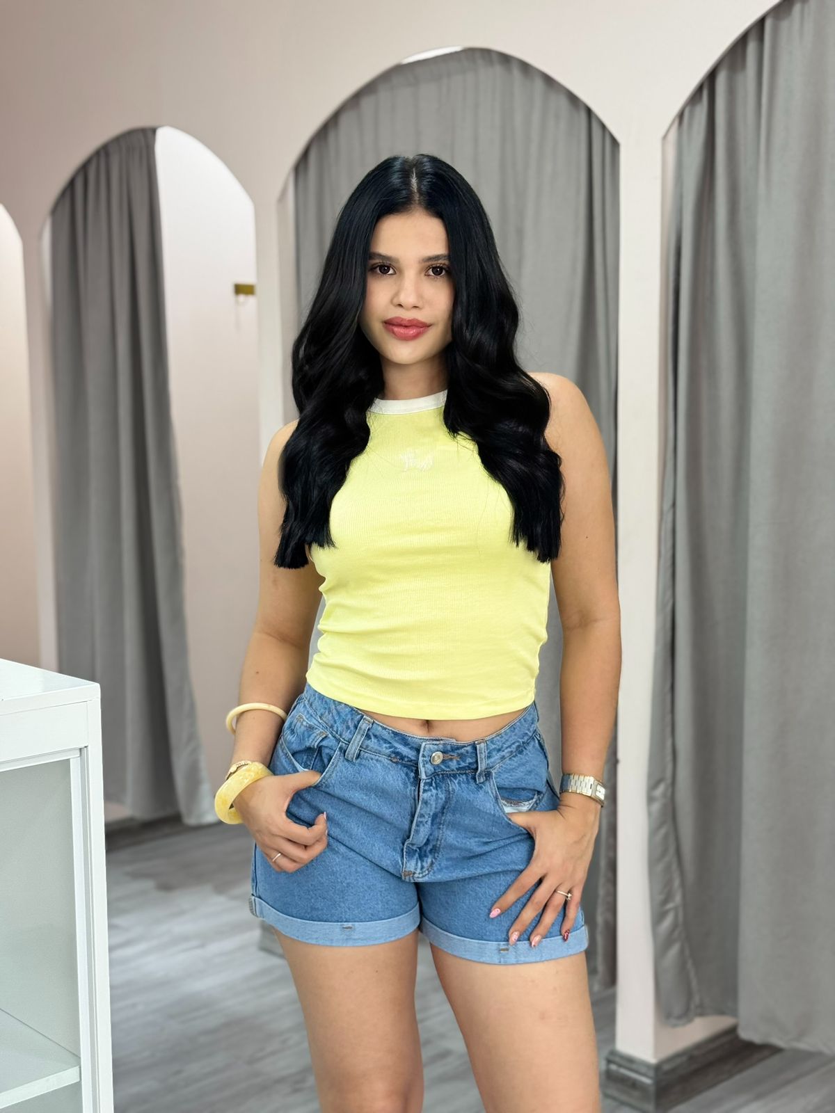 BLUSA PW AMARILLA