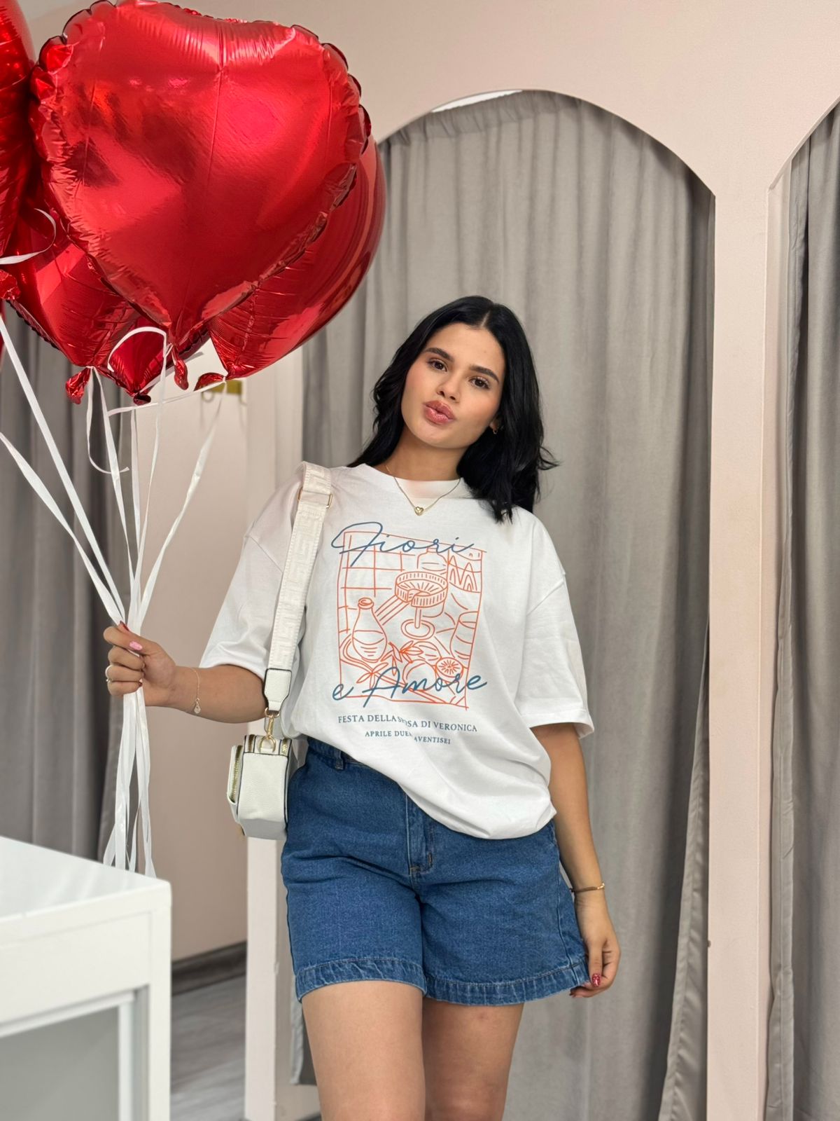 CAMISA OVERSIZE AMORE