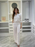 Conjunto Lino Blanco