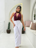 Pantalón Tela Blanco