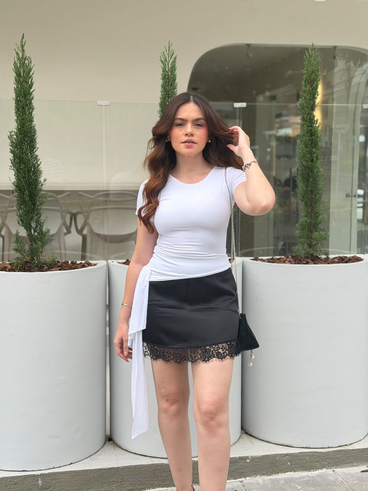 Blusa Emma - Blanco - Frente