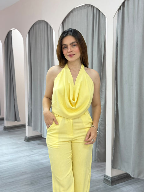 Blusa Solusum - Amarillo